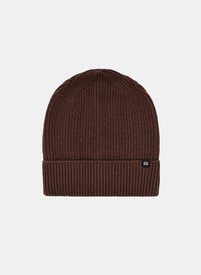 Ruda medvilninė vyriška kepurė