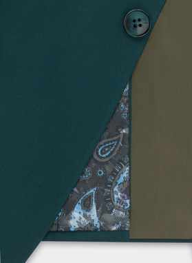 Žalias kostiuminis švarkas P22SF-3G-017-Z-S