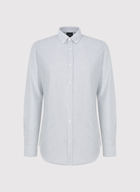 Vyriški marškiniai pilkomis juostelėmis