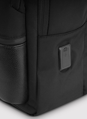 Tamsiai pilka vyriška nešiojamojo kompiuterio kuprinė