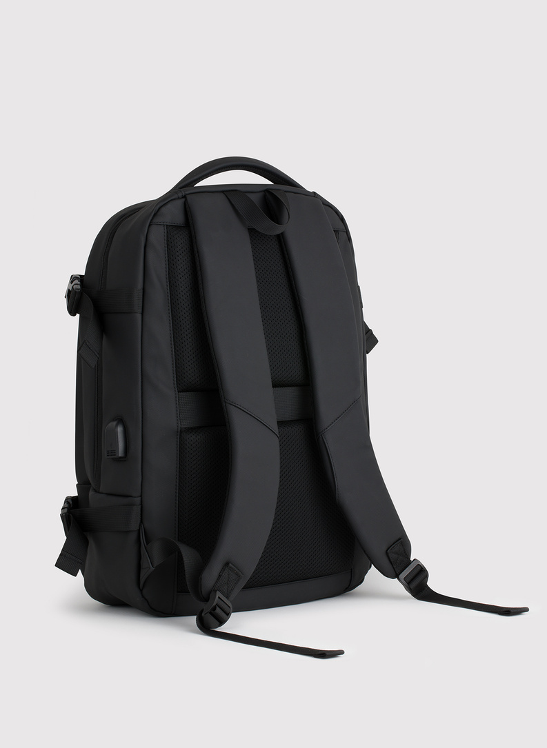 Juoda vyriškas kuprinė