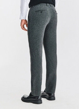 Pilkos vyriškos laisvalaikio kelnės