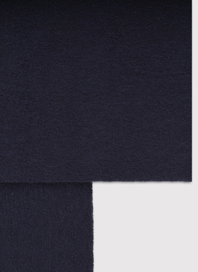 Tamsiai mėlynas vilnonis šalikas