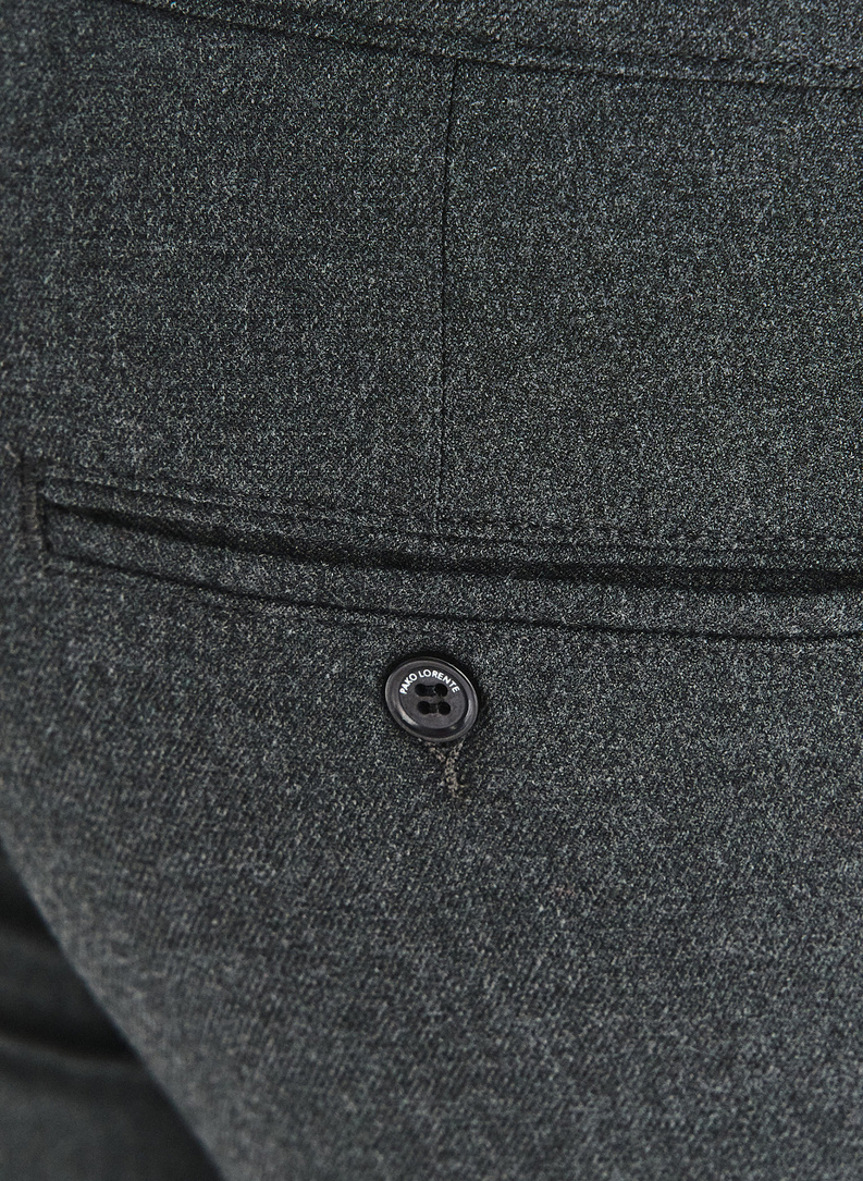 Grafito spalvos vyriškos kelnės