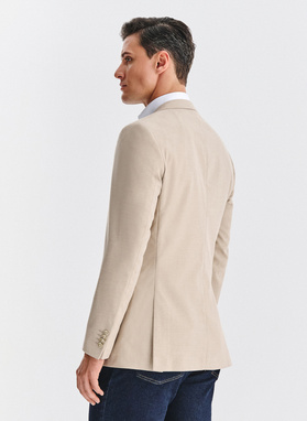 Smėlinis vyriškas švarkas