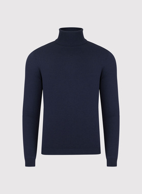 Tamsiai mėlynos spalvos vyriškas golfas