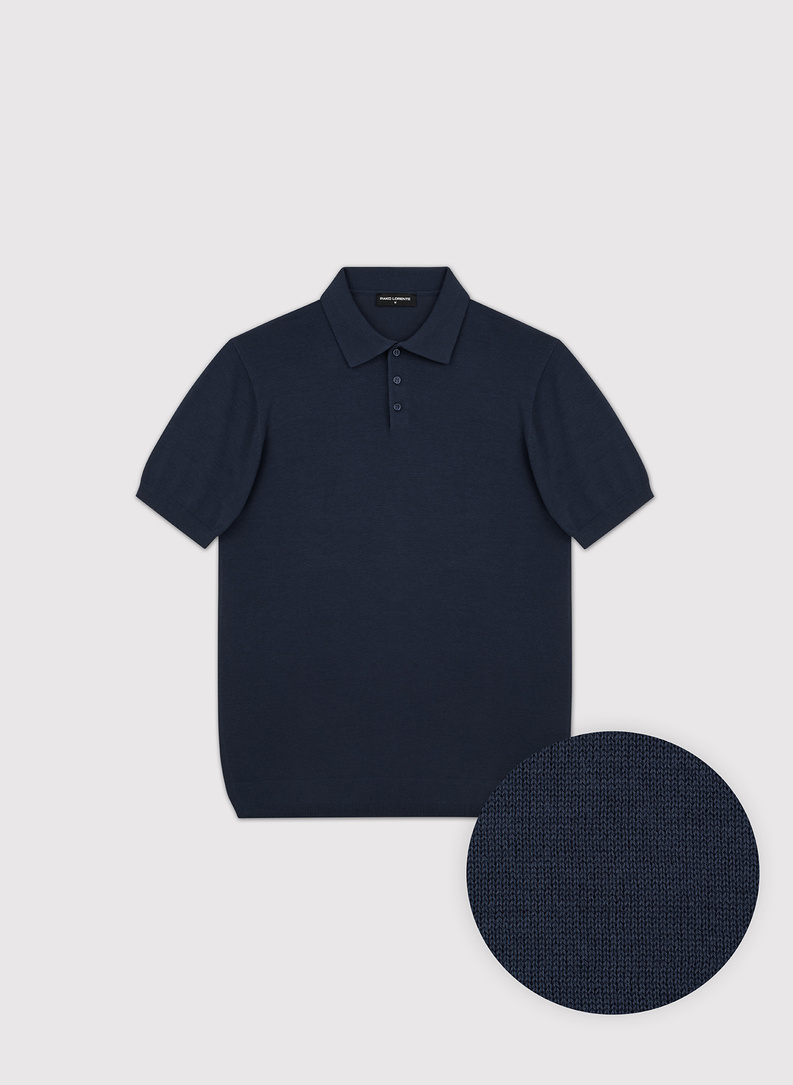 Megztinis polo marškinėliai