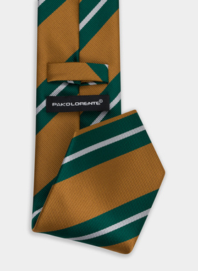 Bronzinis vyriškas kaklaraištis P22SF-KX-009-Y-0