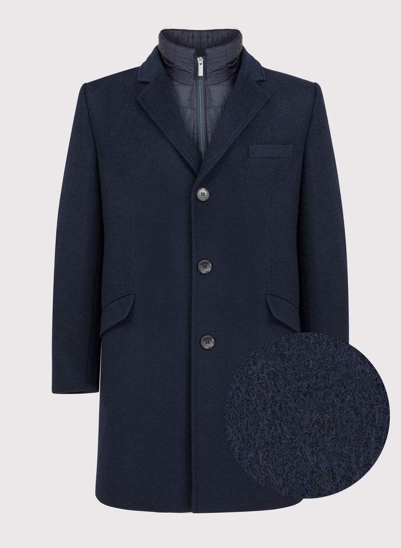 Tamsiai mėlynas vyriškas lietpaltis P22WF-7X-009-G-0