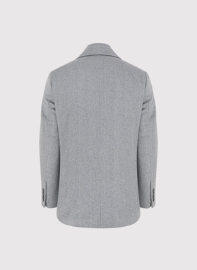 Vilnonis dvieilis vyriškas lietpaltis