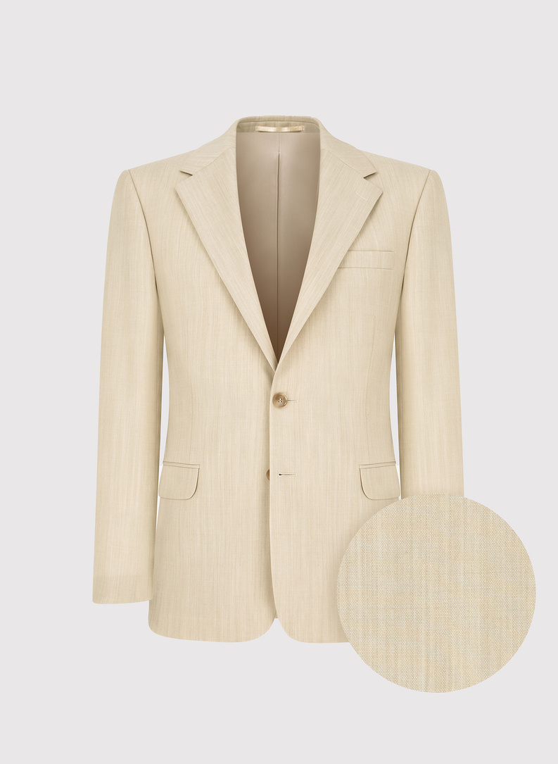 Vyriškas smėlio spalvos švarkas