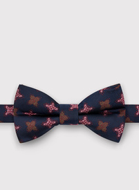 Tamsiai mėlyna raštuotas vyriška peteliškė