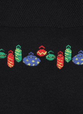 Vyriškų kojinių švenčių raštais komplektas