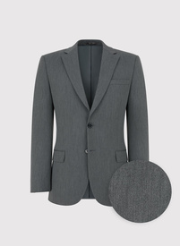 Pilkas kostiuminis švarkas