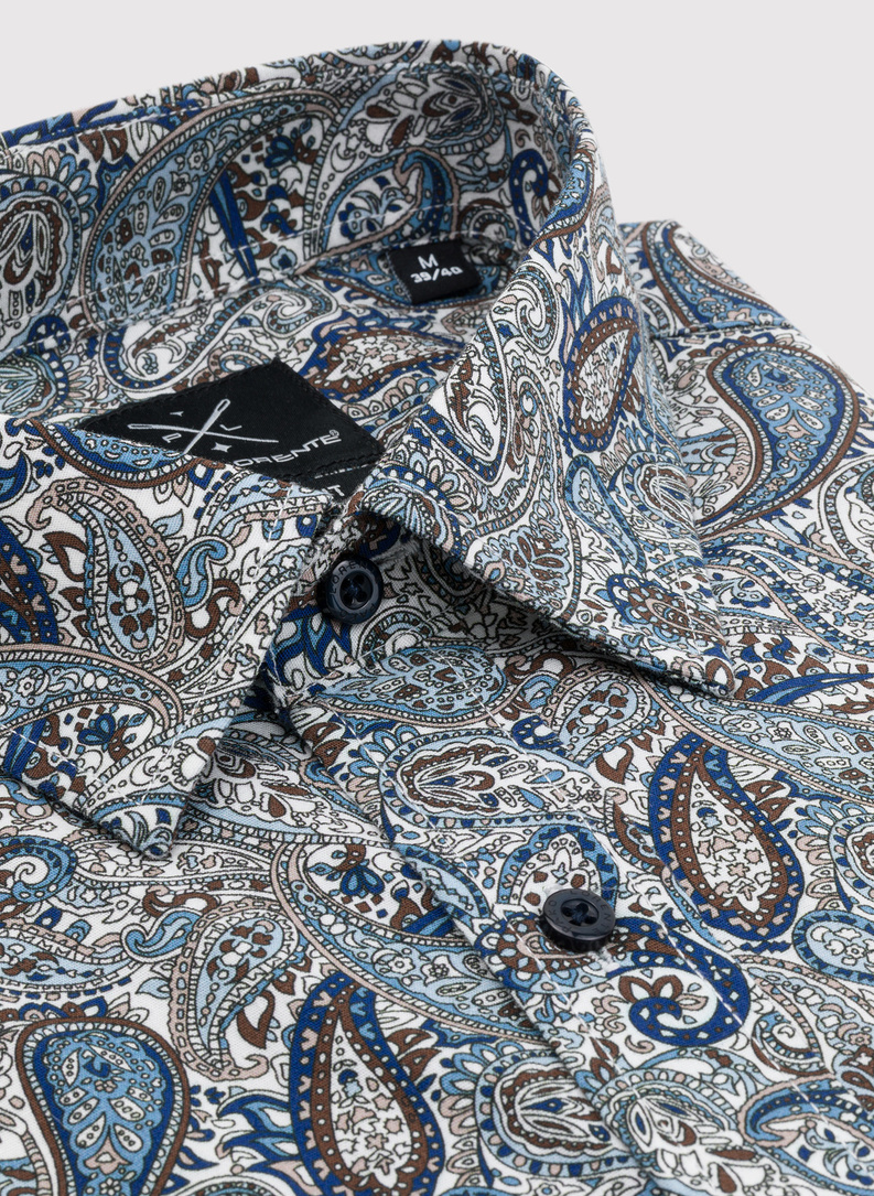 Vyriški marškiniai peislio raštu P23WN-1X-016-X-S