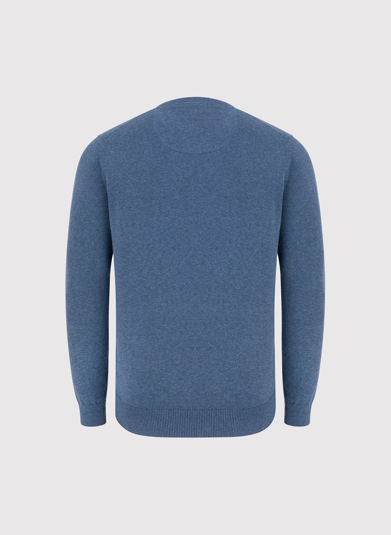 Vyriškas megztinis V apykakle