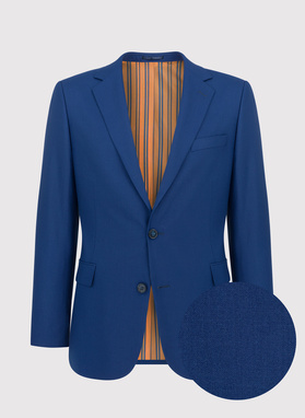 Tamsiai mėlynas kostiuminis švarkas P22SF-3G-019-G-S