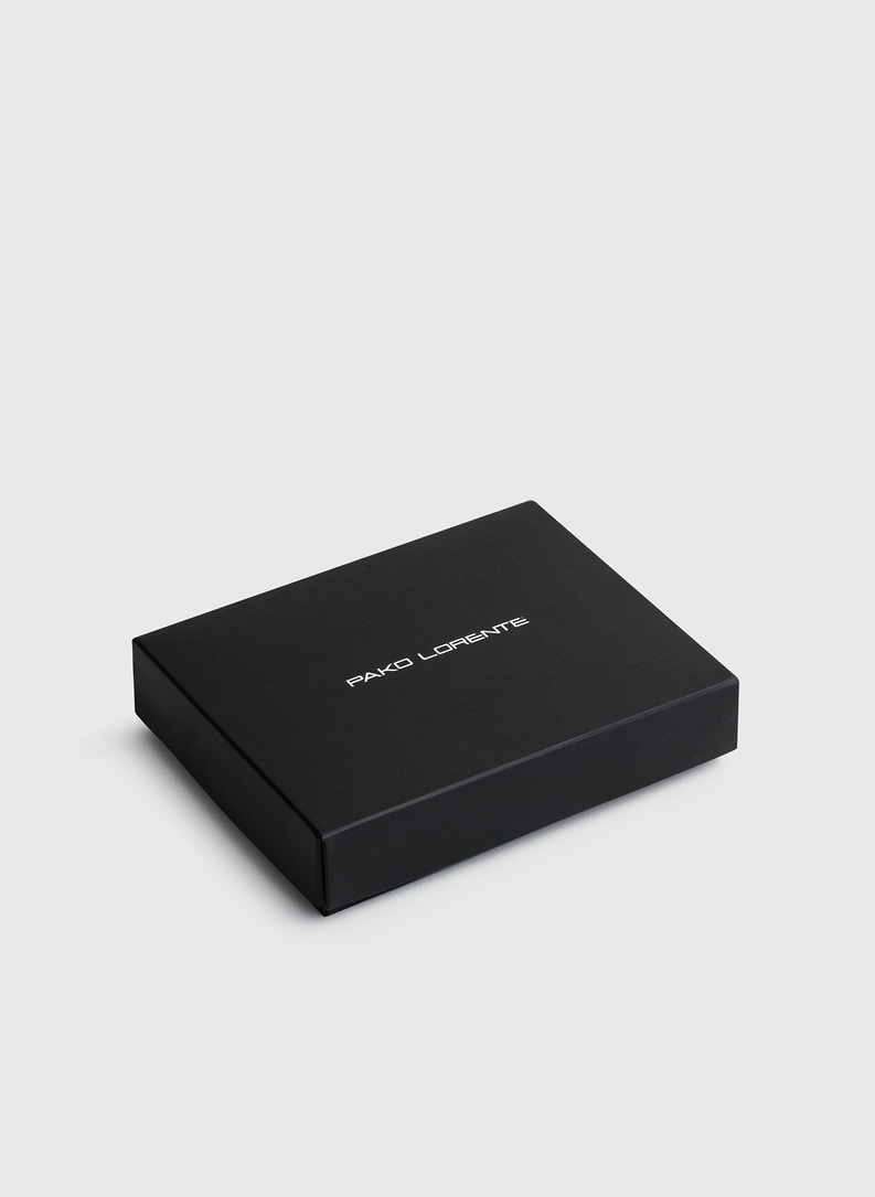 Bronzinė odinė piniginė su RFID apsauga